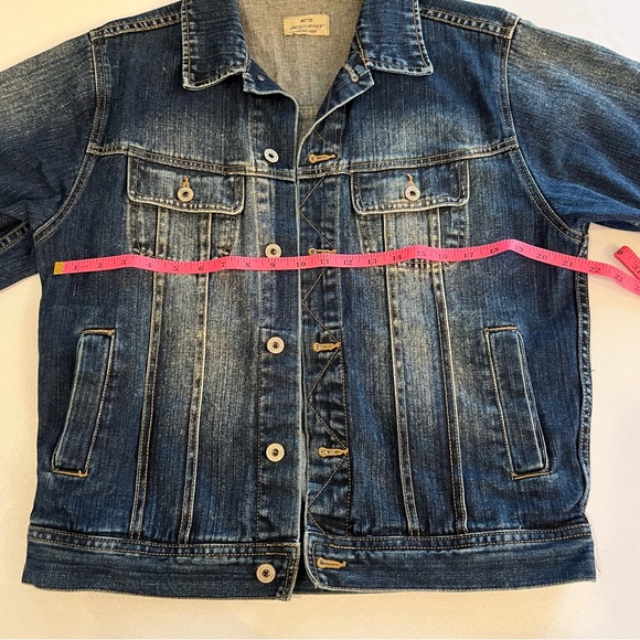 Jack and Jones Denim Jacket, See Measurements for Sizing - Picture 5 of 6